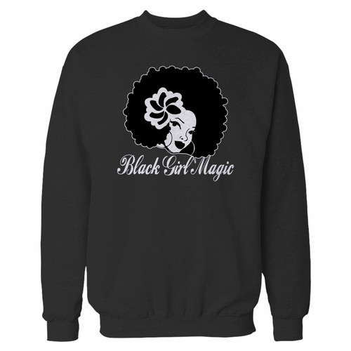 Your black girl magic crewneck sweatshirt just got an update. This super comfortable and lighter weight crewneck will become your favorite go-to sweatshirt. The cozy spandex cuffs and waistband make this pill-resistant sweatshirt a fan favorite.And your group will look and feel their best in this premium ringspun cotton crew.