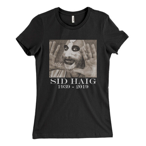 These are Sid Haig Captain Spaulding Epic Women T Shirt that are cute tied to the side or paired with a cardigan or jacket for a more styled look. So comfy and classic, they are sure to make your vacation extra magical.