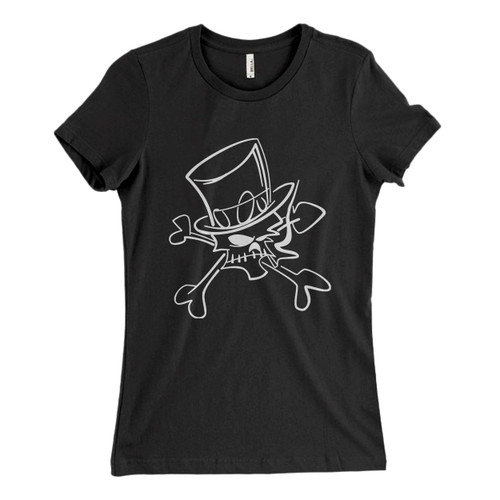 These are Slash Logo Skull Women T Shirt that are cute tied to the side or paired with a cardigan or jacket for a more styled look. So comfy and classic, they are sure to make your vacation extra magical.