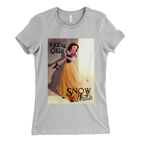 These are Snow White And The Guns Women T Shirt that are cute tied to the side or paired with a cardigan or jacket for a more styled look. So comfy and classic, they are sure to make your vacation extra magical.