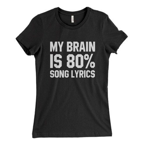 These are Song Lyrics Women T Shirt that are cute tied to the side or paired with a cardigan or jacket for a more styled look. So comfy and classic, they are sure to make your vacation extra magical.