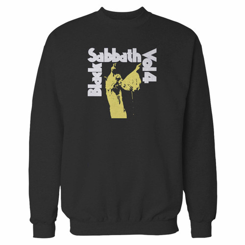 Your black sabbath vol 4 ozzy osbourne ronnie james dio heavy metal crewneck sweatshirt just got an update. This super comfortable and lighter weight crewneck will become your favorite go-to sweatshirt. The cozy spandex cuffs and waistband make this pill-resistant sweatshirt a fan favorite.And your group will look and feel their best in this premium ringspun cotton crew.