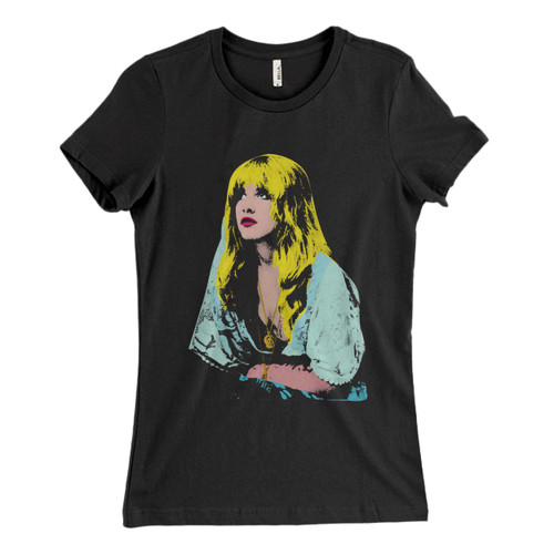 These are Stevie Nicks Inspired Celebrities Women T Shirt that are cute tied to the side or paired with a cardigan or jacket for a more styled look. So comfy and classic, they are sure to make your vacation extra magical.