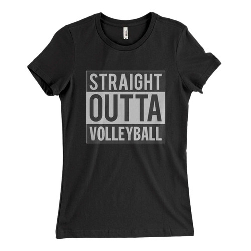These are Straight Outta Volleyball Practice Funny Women T Shirt that are cute tied to the side or paired with a cardigan or jacket for a more styled look. So comfy and classic, they are sure to make your vacation extra magical.