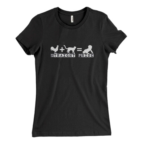 These are Straight Pride Tshirt Funny Humor Women T Shirt that are cute tied to the side or paired with a cardigan or jacket for a more styled look. So comfy and classic, they are sure to make your vacation extra magical.