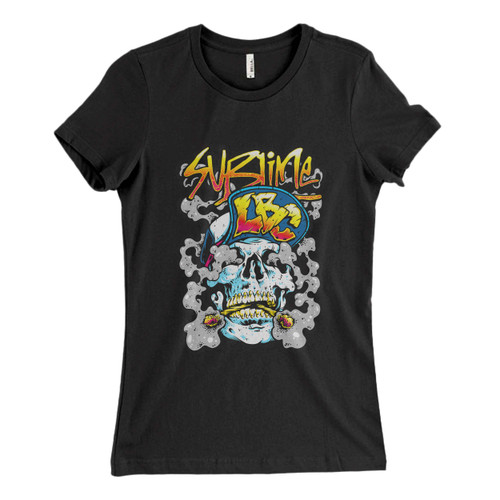 These are Sublime Skull Smoke Women T Shirt that are cute tied to the side or paired with a cardigan or jacket for a more styled look. So comfy and classic, they are sure to make your vacation extra magical.