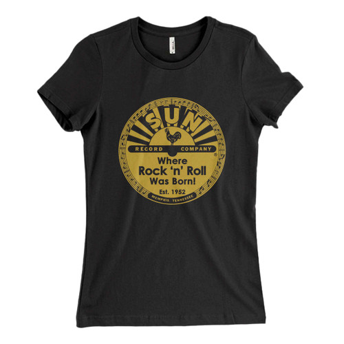 These are Sun Record Where Rock N Roll Was Born Women T Shirt that are cute tied to the side or paired with a cardigan or jacket for a more styled look. So comfy and classic, they are sure to make your vacation extra magical.