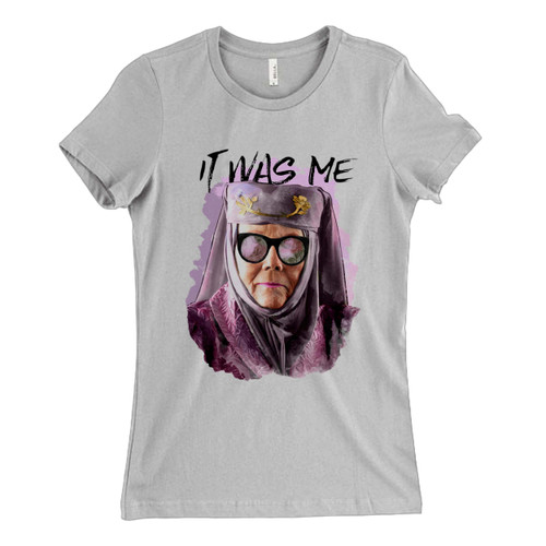 These are Tell Cersei It Was Me Game Of Thrones Women T Shirt that are cute tied to the side or paired with a cardigan or jacket for a more styled look. So comfy and classic, they are sure to make your vacation extra magical.