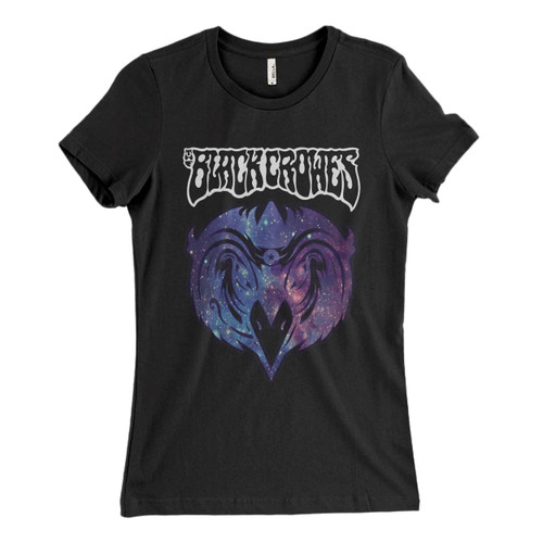 These are The Black Crowes Original Logo Effect Women T Shirt that are cute tied to the side or paired with a cardigan or jacket for a more styled look. So comfy and classic, they are sure to make your vacation extra magical.