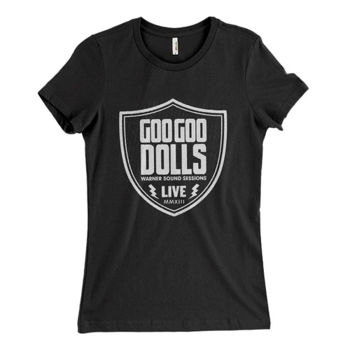These are The Goo Goo Dolls Logo Shield Women T Shirt that are cute tied to the side or paired with a cardigan or jacket for a more styled look. So comfy and classic, they are sure to make your vacation extra magical.