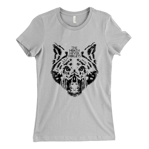 These are The North Never Forget Women T Shirt that are cute tied to the side or paired with a cardigan or jacket for a more styled look. So comfy and classic, they are sure to make your vacation extra magical.
