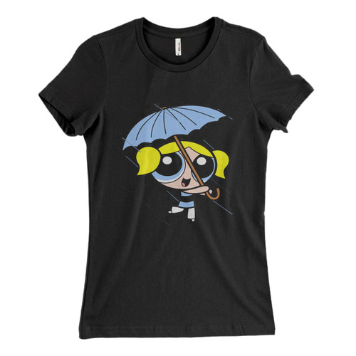 These are The Powerpuff Girls Blue Umbrella Women T Shirt that are cute tied to the side or paired with a cardigan or jacket for a more styled look. So comfy and classic, they are sure to make your vacation extra magical.