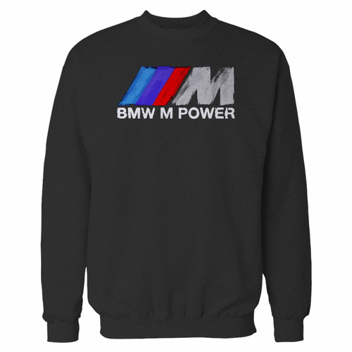 Your bmw m power car crewneck sweatshirt just got an update. This super comfortable and lighter weight crewneck will become your favorite go-to sweatshirt. The cozy spandex cuffs and waistband make this pill-resistant sweatshirt a fan favorite.And your group will look and feel their best in this premium ringspun cotton crew.