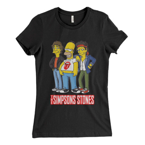 These are The Rolling Stones The Simpsons Stones Art Women T Shirt that are cute tied to the side or paired with a cardigan or jacket for a more styled look. So comfy and classic, they are sure to make your vacation extra magical.