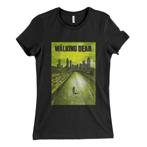 These are The Walking Dead Draw Pencil Drawing Women T Shirt that are cute tied to the side or paired with a cardigan or jacket for a more styled look. So comfy and classic, they are sure to make your vacation extra magical.