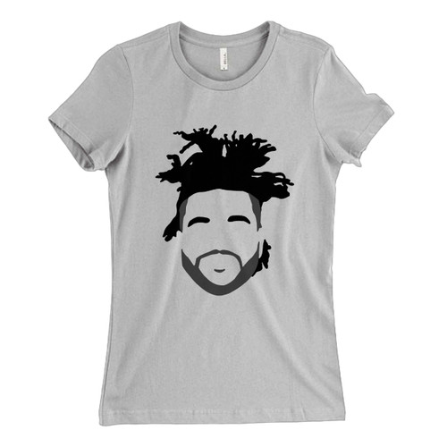 These are The Weeknd Stencil Hairstyle Women T Shirt that are cute tied to the side or paired with a cardigan or jacket for a more styled look. So comfy and classic, they are sure to make your vacation extra magical.