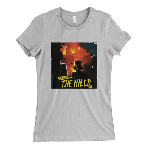 These are The Weeknd The Hills Cover Album Women T Shirt that are cute tied to the side or paired with a cardigan or jacket for a more styled look. So comfy and classic, they are sure to make your vacation extra magical.