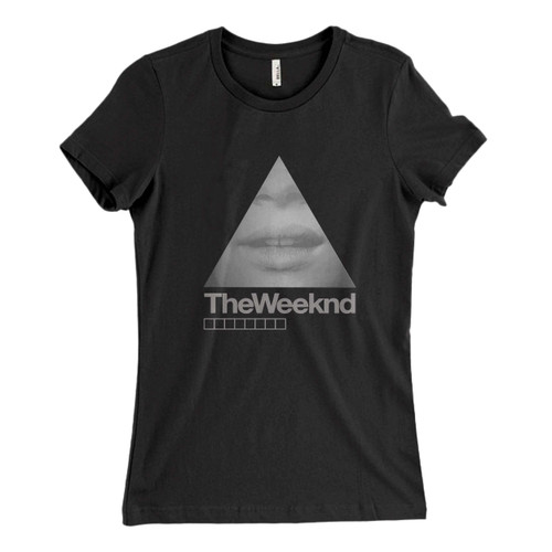 These are The Weeknd Triangle Girl Women T Shirt that are cute tied to the side or paired with a cardigan or jacket for a more styled look. So comfy and classic, they are sure to make your vacation extra magical.