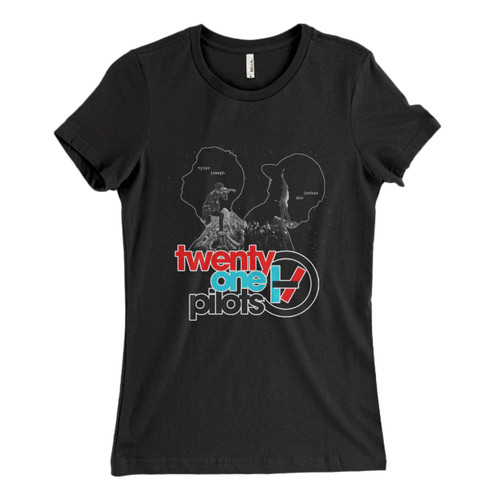 These are Twenty One Pilots Tyler Joseph And Joshua Dun Siluet Women T Shirt that are cute tied to the side or paired with a cardigan or jacket for a more styled look. So comfy and classic, they are sure to make your vacation extra magical.