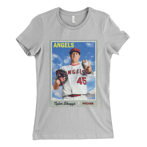 These are Tyler Skaggs Angels Pitcher Women T Shirt that are cute tied to the side or paired with a cardigan or jacket for a more styled look. So comfy and classic, they are sure to make your vacation extra magical.