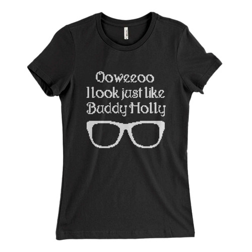 These are Weezer Buddy Holly Cross Stitch Part One Women T Shirt that are cute tied to the side or paired with a cardigan or jacket for a more styled look. So comfy and classic, they are sure to make your vacation extra magical.