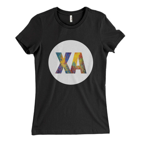 These are X Ambassadors Logo Classic Colour Women T Shirt that are cute tied to the side or paired with a cardigan or jacket for a more styled look. So comfy and classic, they are sure to make your vacation extra magical.