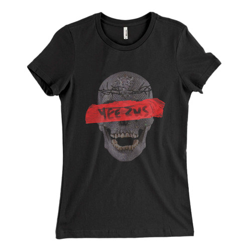 These are Yeezus Skull Flowers Women T Shirt that are cute tied to the side or paired with a cardigan or jacket for a more styled look. So comfy and classic, they are sure to make your vacation extra magical.
