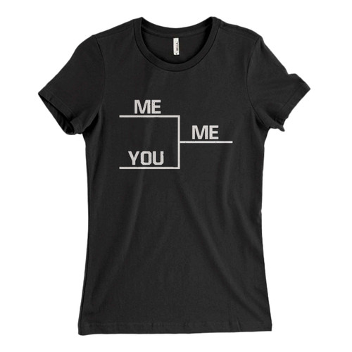 These are You Me Bracket Women T Shirt that are cute tied to the side or paired with a cardigan or jacket for a more styled look. So comfy and classic, they are sure to make your vacation extra magical.