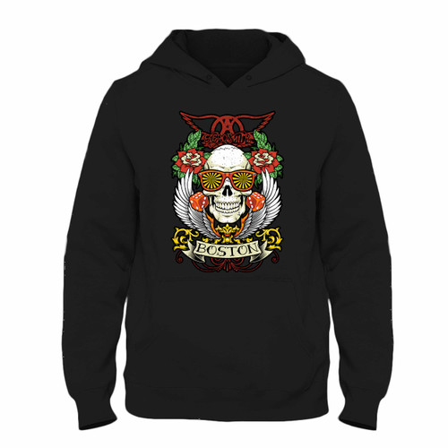 Was created with comfort in mind, this Aerosmith Boston Hoodie lighter weight is perfect for any activity. Teams and groups love this hoodie for its affordable price and variety of colors.