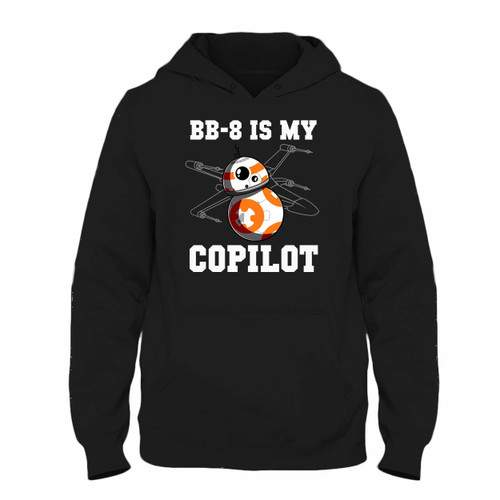 Was created with comfort in mind, this Bb 8 My Co Pilot Hoodie lighter weight is perfect for any activity. Teams and groups love this hoodie for its affordable price and variety of colors.