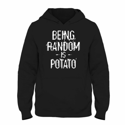 Was created with comfort in mind, this Being Random Is Potato Hoodie lighter weight is perfect for any activity. Teams and groups love this hoodie for its affordable price and variety of colors.