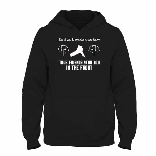 Was created with comfort in mind, this Bring Me The Horizon True Friends Hoodie lighter weight is perfect for any activity. Teams and groups love this hoodie for its affordable price and variety of colors.