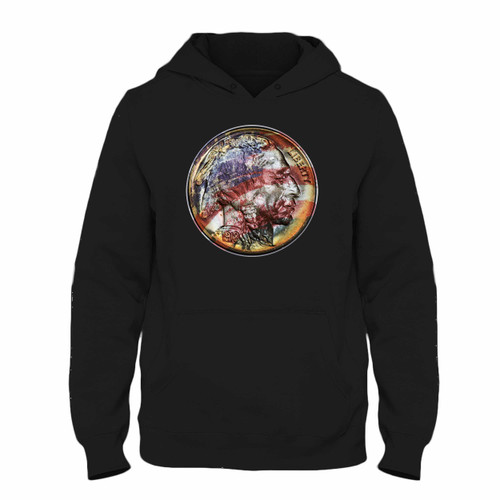 Was created with comfort in mind, this Buffalo Nickel Art Hoodie lighter weight is perfect for any activity. Teams and groups love this hoodie for its affordable price and variety of colors.