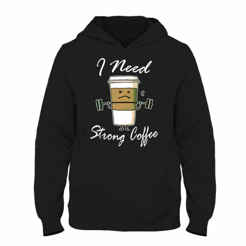 Was created with comfort in mind, this Coffee Addict Strong Hoodie lighter weight is perfect for any activity. Teams and groups love this hoodie for its affordable price and variety of colors.
