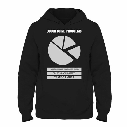Was created with comfort in mind, this Color Blind Problems Funny Cover Hoodie lighter weight is perfect for any activity. Teams and groups love this hoodie for its affordable price and variety of colors.
