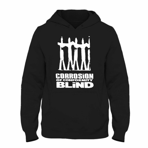 Was created with comfort in mind, this Corrosion Of Conformity Blind Together Hoodie lighter weight is perfect for any activity. Teams and groups love this hoodie for its affordable price and variety of colors.