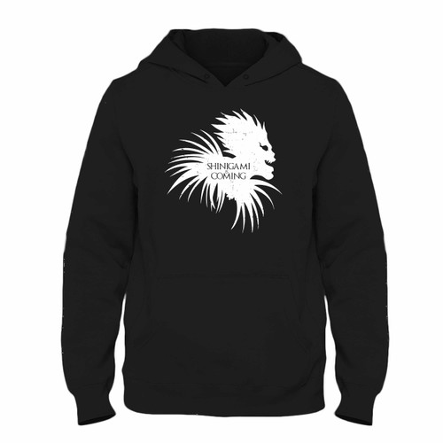 Was created with comfort in mind, this Death Note Shinigamni Is Coming Hoodie lighter weight is perfect for any activity. Teams and groups love this hoodie for its affordable price and variety of colors.