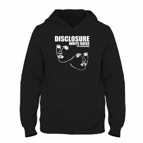 Was created with comfort in mind, this Disclosure White Noise Feat Alunageorge Black And White Hoodie lighter weight is perfect for any activity. Teams and groups love this hoodie for its affordable price and variety of colors.