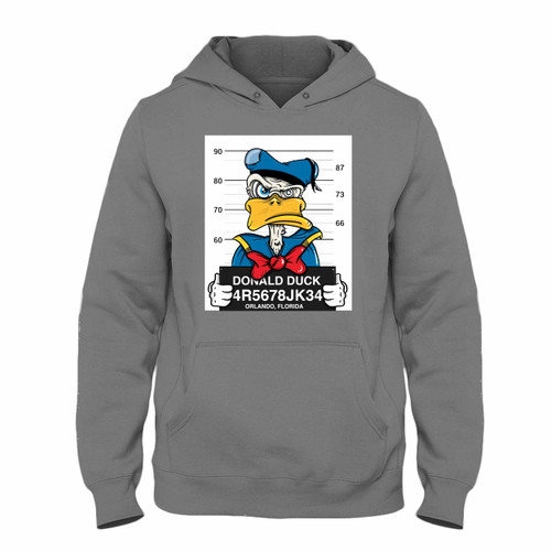 Was created with comfort in mind, this Disney Donald Duck Mugshot Hoodie lighter weight is perfect for any activity. Teams and groups love this hoodie for its affordable price and variety of colors.