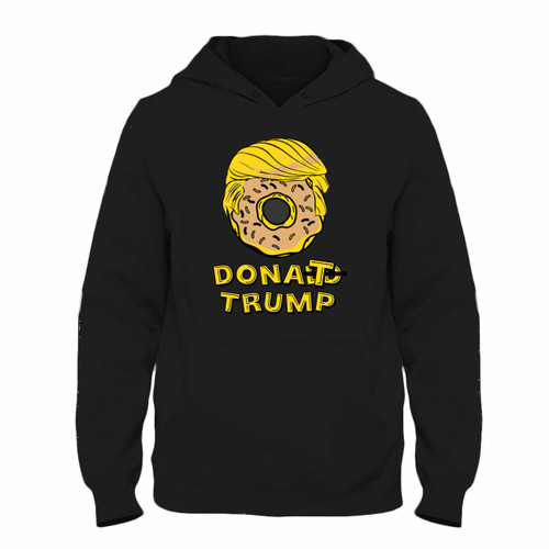 Was created with comfort in mind, this Donuts Trumps Donald Hoodie lighter weight is perfect for any activity. Teams and groups love this hoodie for its affordable price and variety of colors.