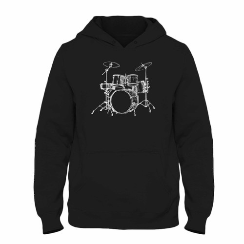Was created with comfort in mind, this Drum Set Art Sketch Cover Hoodie lighter weight is perfect for any activity. Teams and groups love this hoodie for its affordable price and variety of colors.