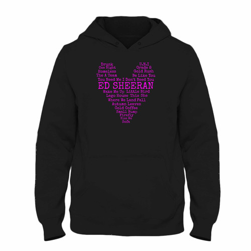 Was created with comfort in mind, this Ed Sheeran Quote Love Hoodie lighter weight is perfect for any activity. Teams and groups love this hoodie for its affordable price and variety of colors.