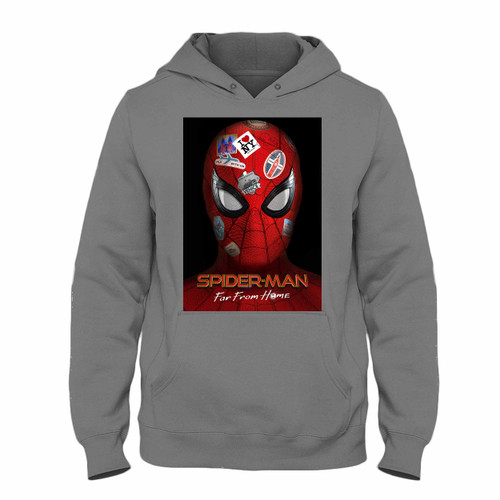 Was created with comfort in mind, this Far From Home Spiderman Hoodie lighter weight is perfect for any activity. Teams and groups love this hoodie for its affordable price and variety of colors.