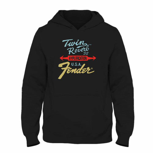 Was created with comfort in mind, this Fender Aplification Twin Reverb Hoodie lighter weight is perfect for any activity. Teams and groups love this hoodie for its affordable price and variety of colors.