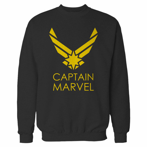 Your captain marvel custom crewneck sweatshirt just got an update. This super comfortable and lighter weight crewneck will become your favorite go-to sweatshirt. The cozy spandex cuffs and waistband make this pill-resistant sweatshirt a fan favorite.And your group will look and feel their best in this premium ringspun cotton crew.