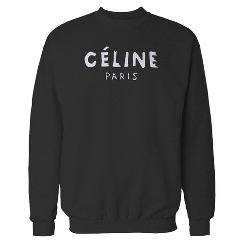 Your celine paris custom crewneck sweatshirt just got an update. This super comfortable and lighter weight crewneck will become your favorite go-to sweatshirt. The cozy spandex cuffs and waistband make this pill-resistant sweatshirt a fan favorite.And your group will look and feel their best in this premium ringspun cotton crew.