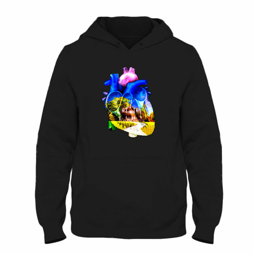 Was created with comfort in mind, this Heart Shaped Happy Hoodie lighter weight is perfect for any activity. Teams and groups love this hoodie for its affordable price and variety of colors.