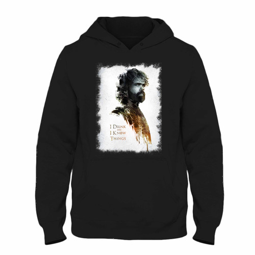 Was created with comfort in mind, this I Drink And I Know Things Game Of Thrones Hoodie lighter weight is perfect for any activity. Teams and groups love this hoodie for its affordable price and variety of colors.