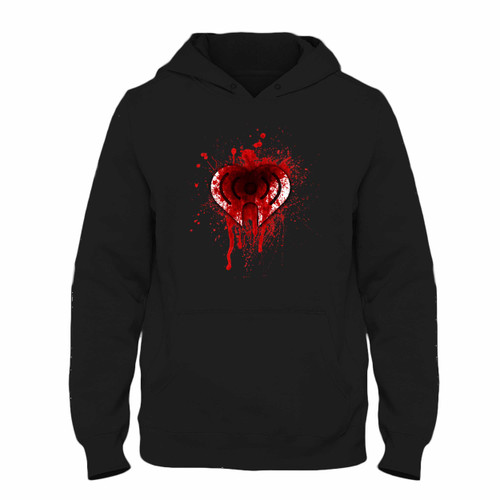 Was created with comfort in mind, this I Heart Radio Logo Blood Bleed Hoodie lighter weight is perfect for any activity. Teams and groups love this hoodie for its affordable price and variety of colors.