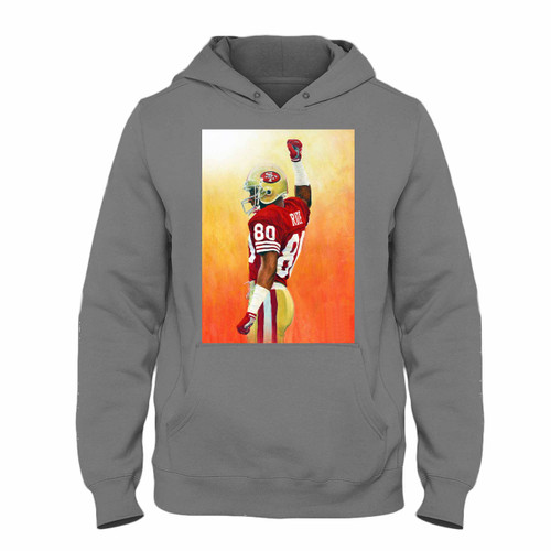 Was created with comfort in mind, this Jerry Rice The Legends Hoodie lighter weight is perfect for any activity. Teams and groups love this hoodie for its affordable price and variety of colors.